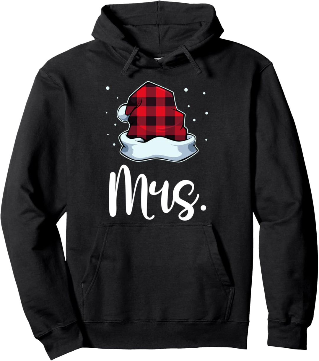 Partnerlook Mr Mrs Christmas Ugly Weihnachts Xmas Outfit Pullover Hoodie