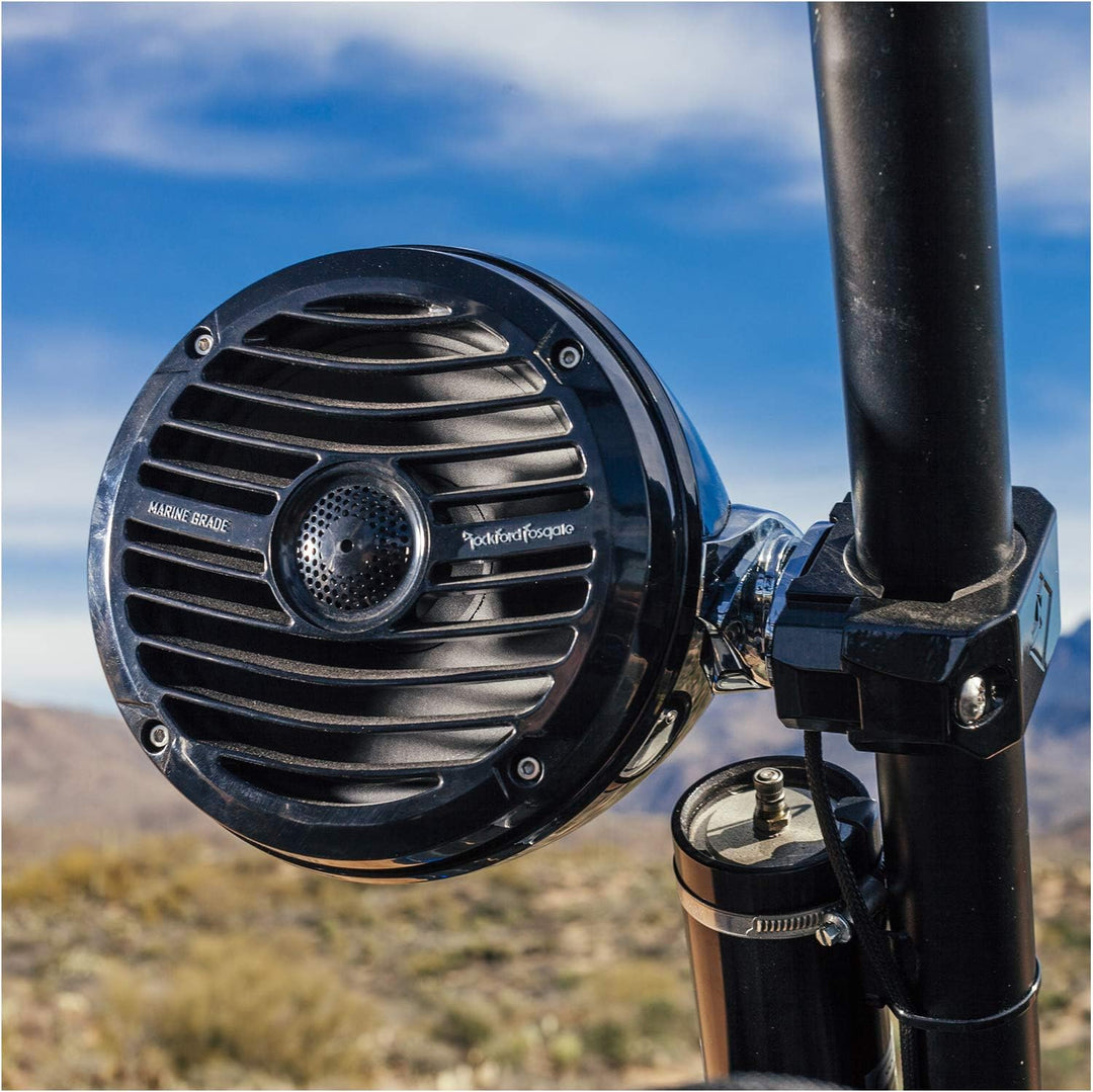 Rockford Fosgate RM1652W-MB - 16,5 cm 2-Wege-Lautsprecher mit 150 Watt (RMS: 75 Watt)