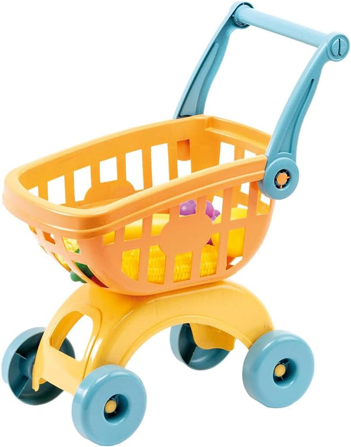 ODS - Bio-Maisonelle, Einkaufswagen für Kinder, mit Obst, Gemüse und Schachteln, nachhaltig aus Biok
