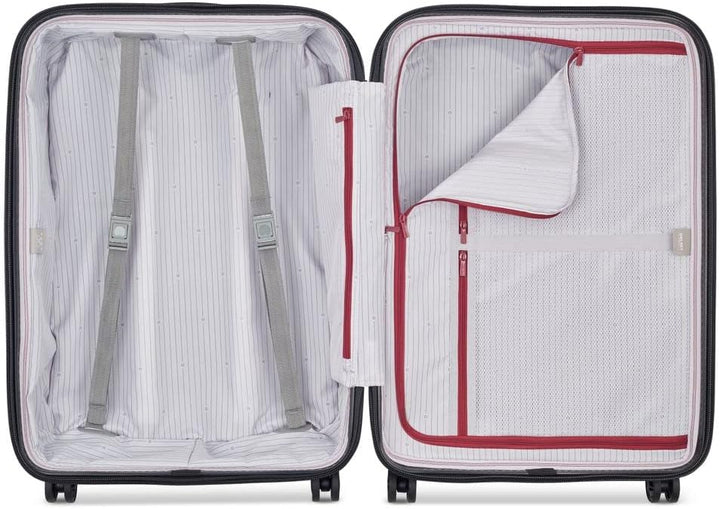 DELSEY PARIS - SEGUR 2.0 - Mittelschwerer Hartschalenkoffer - 69x47x29 cm - 82 Liter - M - Lavendel