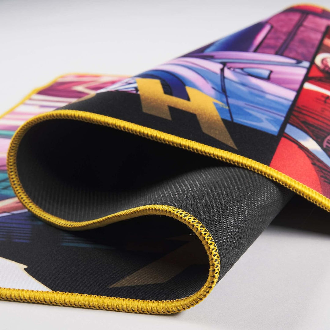 Subsonic DC Comics Flash Mauspad, rutschfest, XXL, 90 mm x 40 mm, offizielles Lizenzprodukt