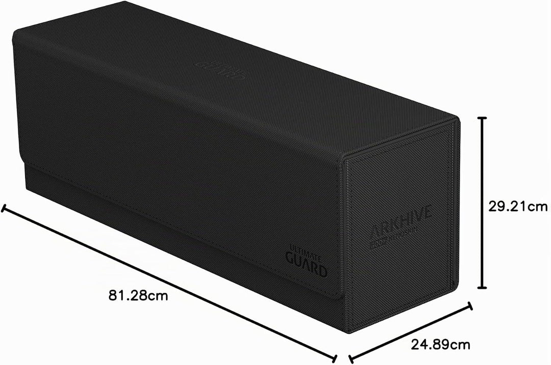 Ultimate Guard Arkhive 400+ XenoSkin Monocolor Schwarz, Schwarz