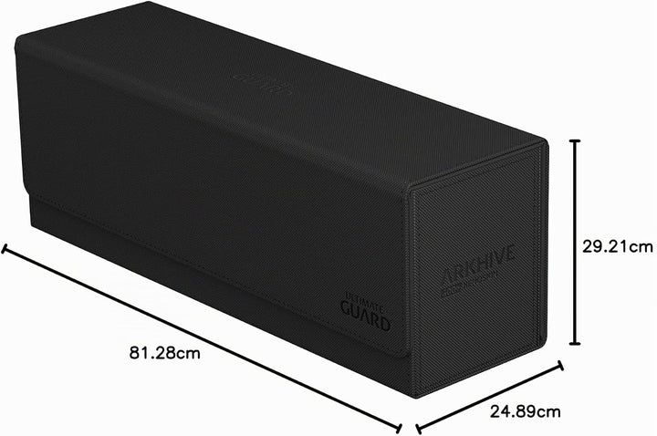 Ultimate Guard Arkhive 400+ XenoSkin Monocolor Schwarz, Schwarz