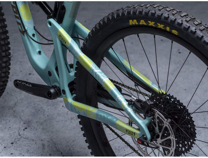 DYEDBRO MTB-Rahmenschutzfolie Weiss