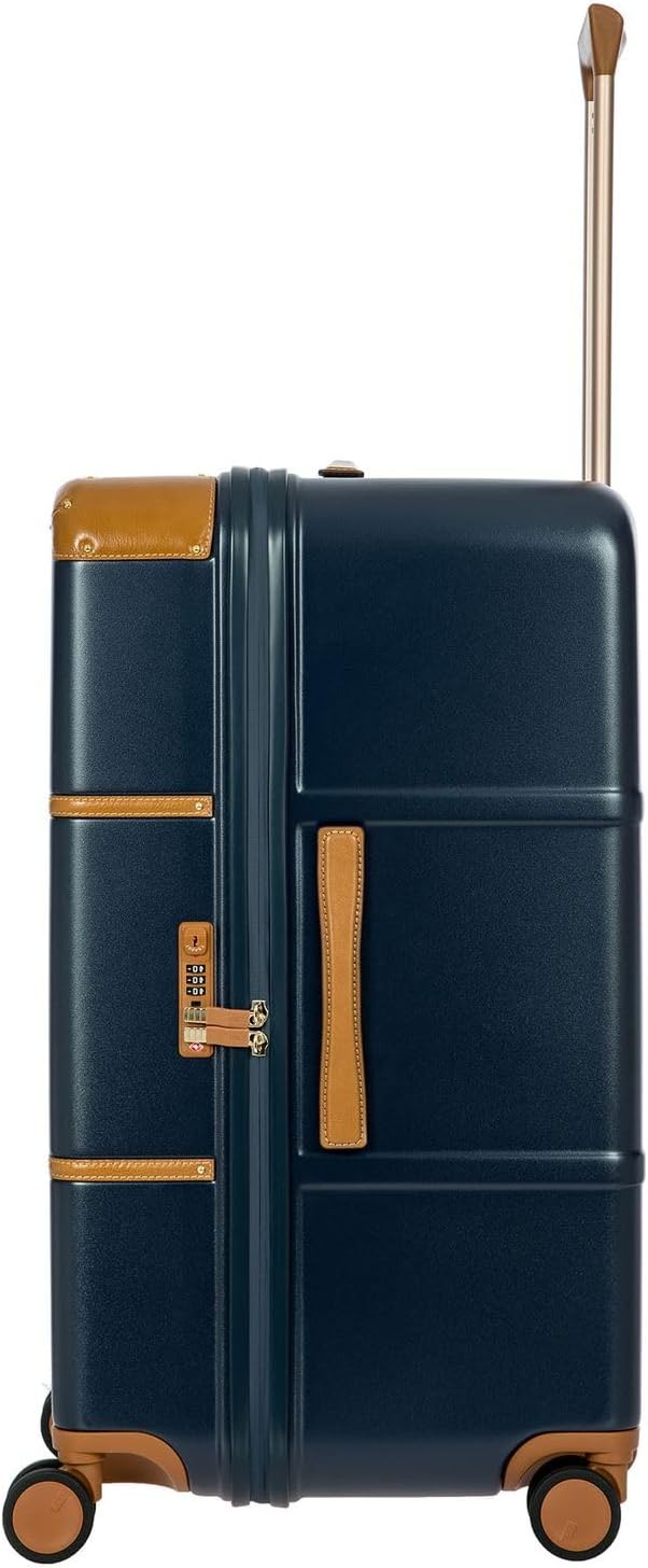 Brics Bellagio Trunk - 4-Rollen Trolley 74 cm blue tobacco Einheitsgrösse Blue Tobacco, Blue / Tan