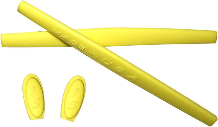 HKUCO Replacement Silicone Leg Set For Oakley X Metal XX Ear socks Rubber Kit Red/Blue/Black/Yellow/