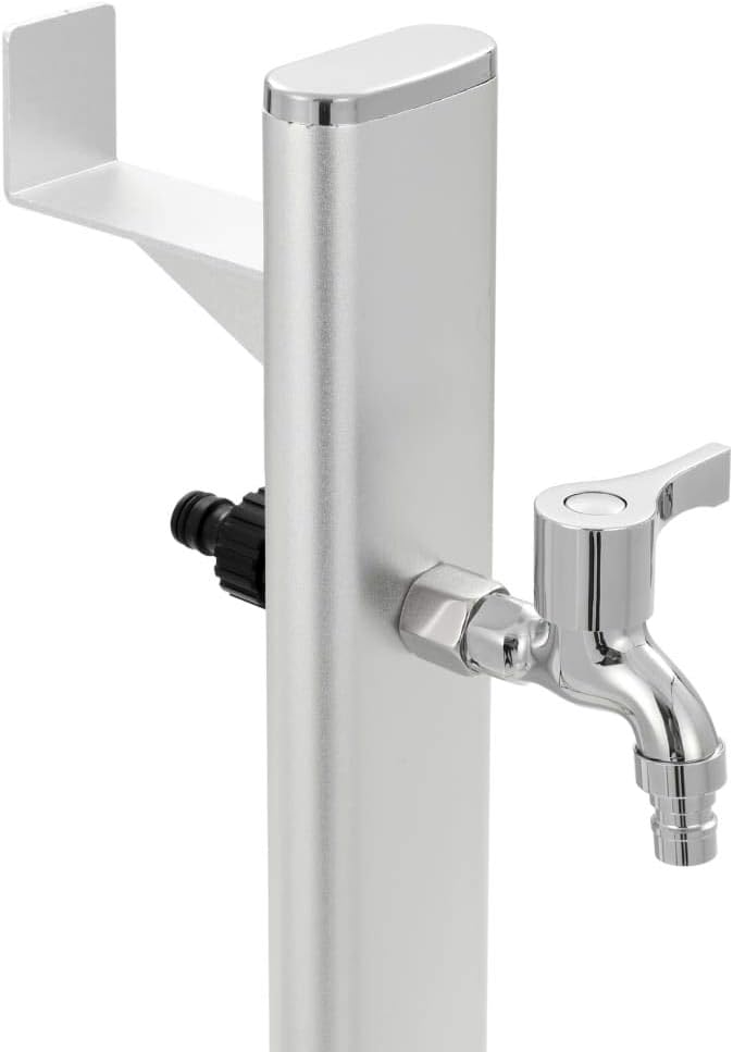 Festnight Garten-Wassers?ULE Aluminium Rund 95 cm | Wasserzapfs?ULE Garten Zapfs?ULE S?ULE
