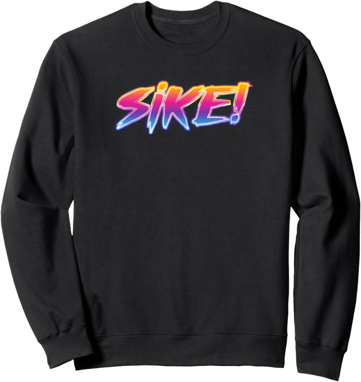 Sike Retro 80s 90s Vintage Look: Radical Outrun Sweatshirt