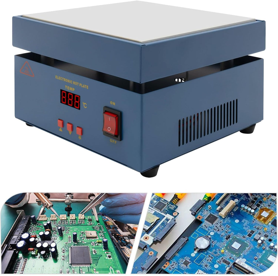 800W Elektrische Heizplatte Lötstation Soldering Station - Löten Vorheizen Bahnhof - Schweisser Heiz