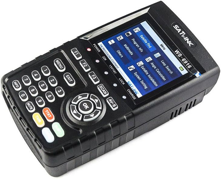 Satfinder SATLINK DVB-S / S2 HD Digital Satellitenfinder TV Signal Finder Meter mit MPEG-2 / MPEG-4