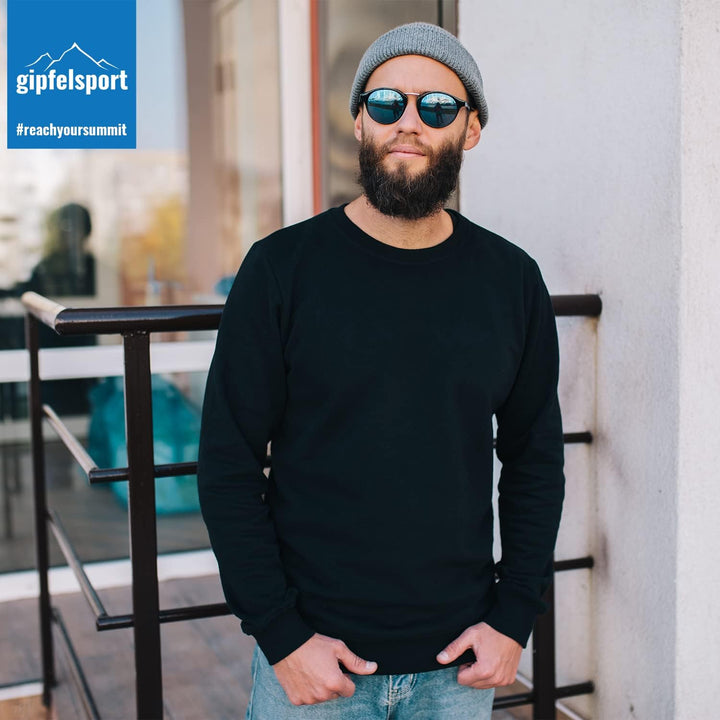 Merino Shirt - Thermounterhemd Langarm I Thermo Oberteil aus 100% Merinowolle I T-Shirt Longsleeve f