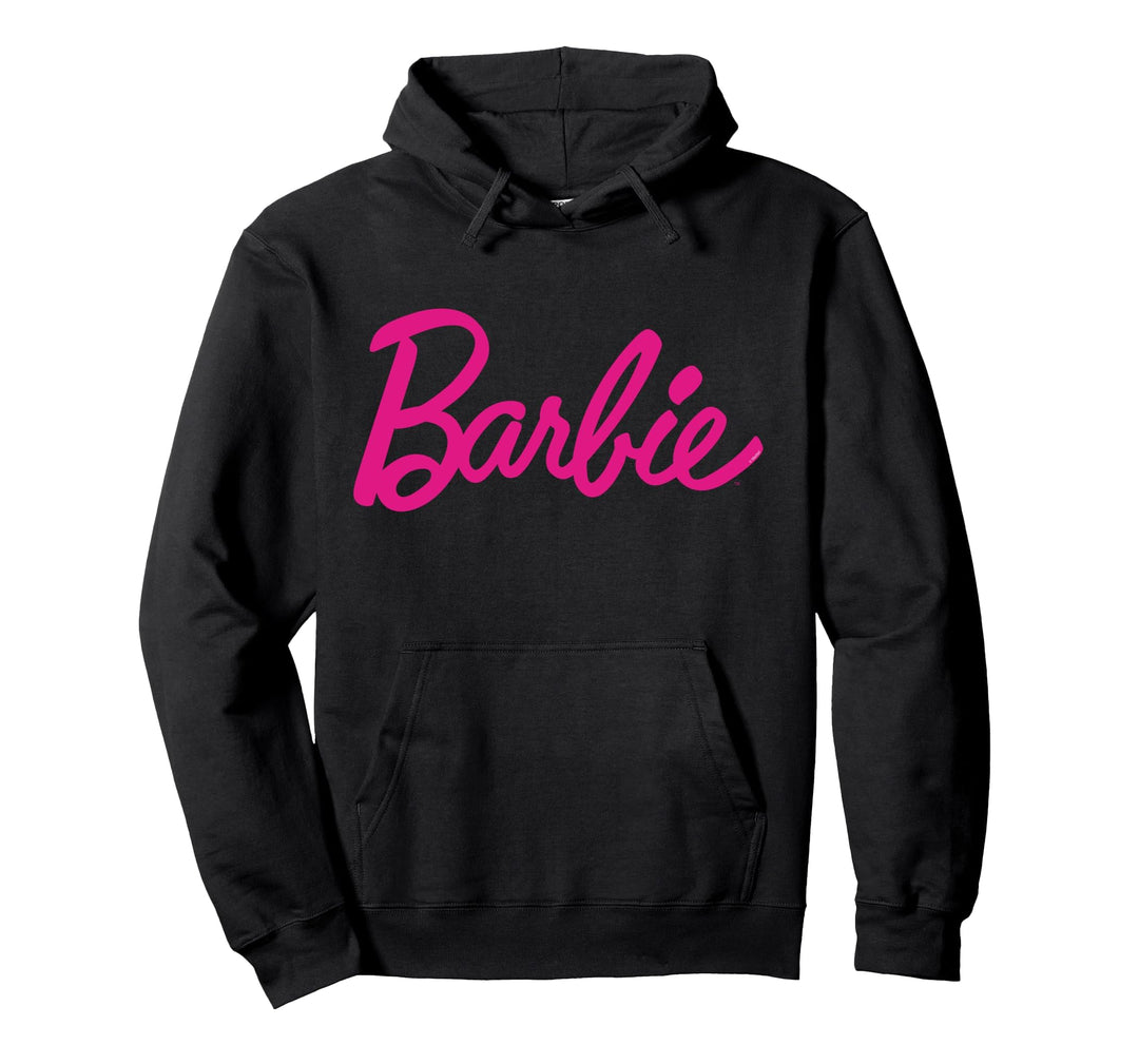 Barbie-Logo für Damen, offizielles rosa Logo Pullover Hoodie