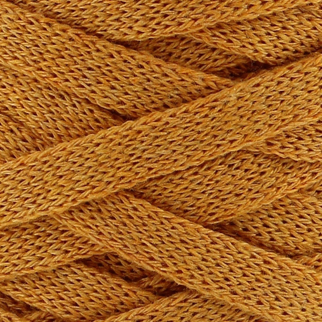 Hoooked Ribbon XL Bändchengarn Sparset aus 4 Rollen Wahl (Harvest Ocre), Harvest Ocre