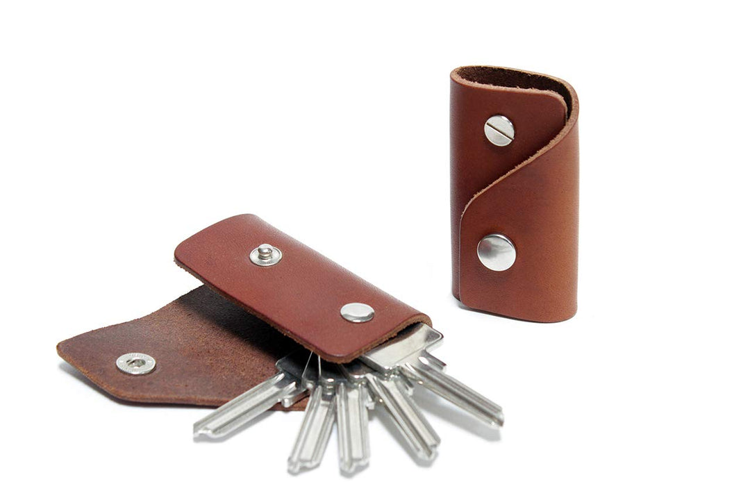 Pack & Smooch Key Organizer Schlüsseletui Schlüsselorganizer Leder Kingsley S für bis zu 5 Schlüssel