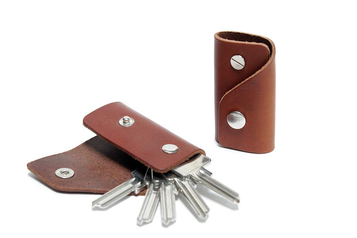 Pack & Smooch Key Organizer Schlüsseletui Schlüsselorganizer Leder Kingsley S für bis zu 5 Schlüssel