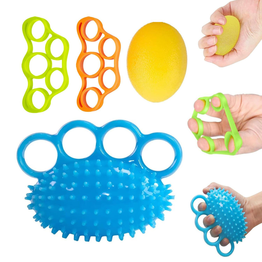 Handübungsbälle, Fingertherapie Squeeze Balls, Finger Stretcher zur Linderung von Handgelenkschmerze