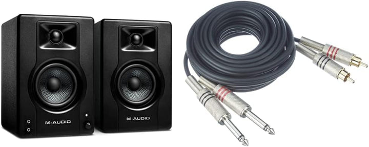 M-Audio BX3 3,5" Studio-Monitore High-Definition Monitor Lautsprecher Boxen für Recording und Multim