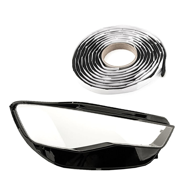 LST Scheinwerferglas Streuscheibe Frontscheinwerfer Glas Abdeckung rechts kompatibel mit Audi A6 4G