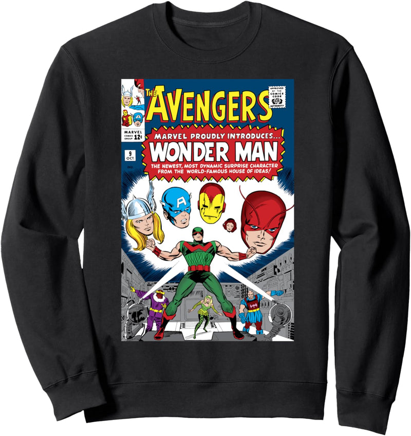 Marvel Avengers Presenting Wonder Man Comic Cover Sweatshirt