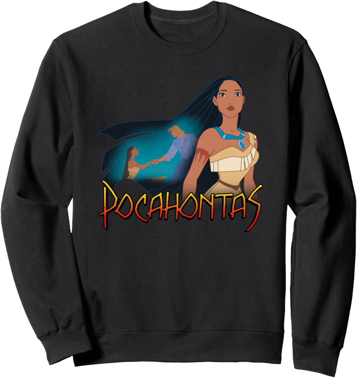 Disney Pocahontas John Smith Canoe Sweatshirt