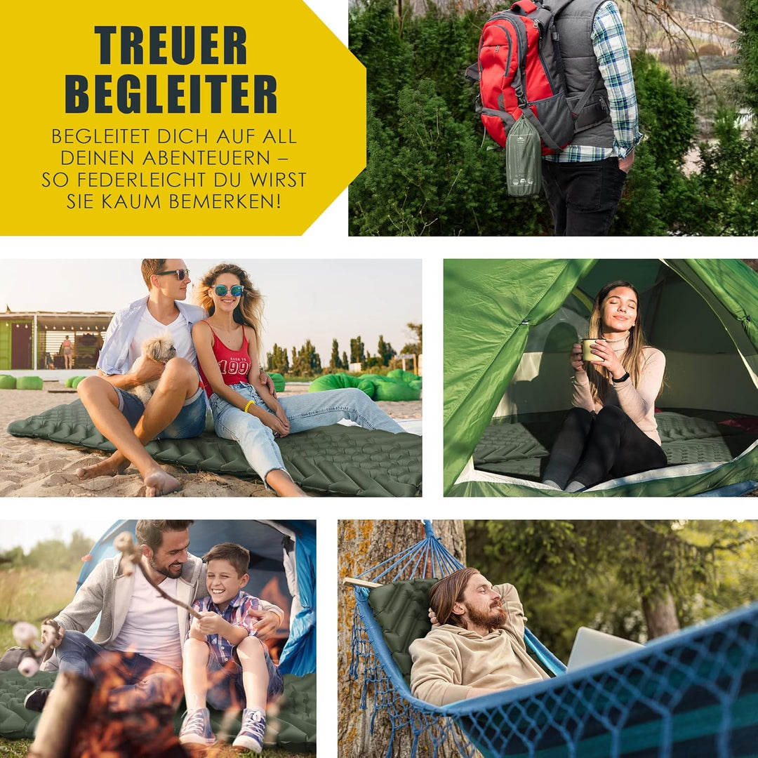 Isomatte Ultraleicht Outdoor Camping Matratze I 500g Isomatte Ultraleicht und extrem kompakte Schlaf
