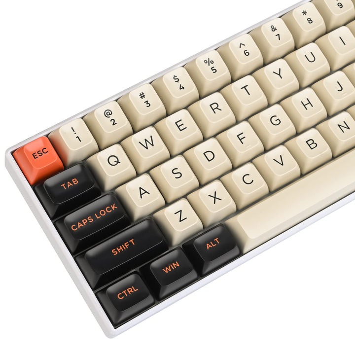 SOLIDEE 150 Tastenkappen ASA Profil PBT Key Cap Set für Cherry Mx Gateron Kailh Schalter 60% 65% TKL