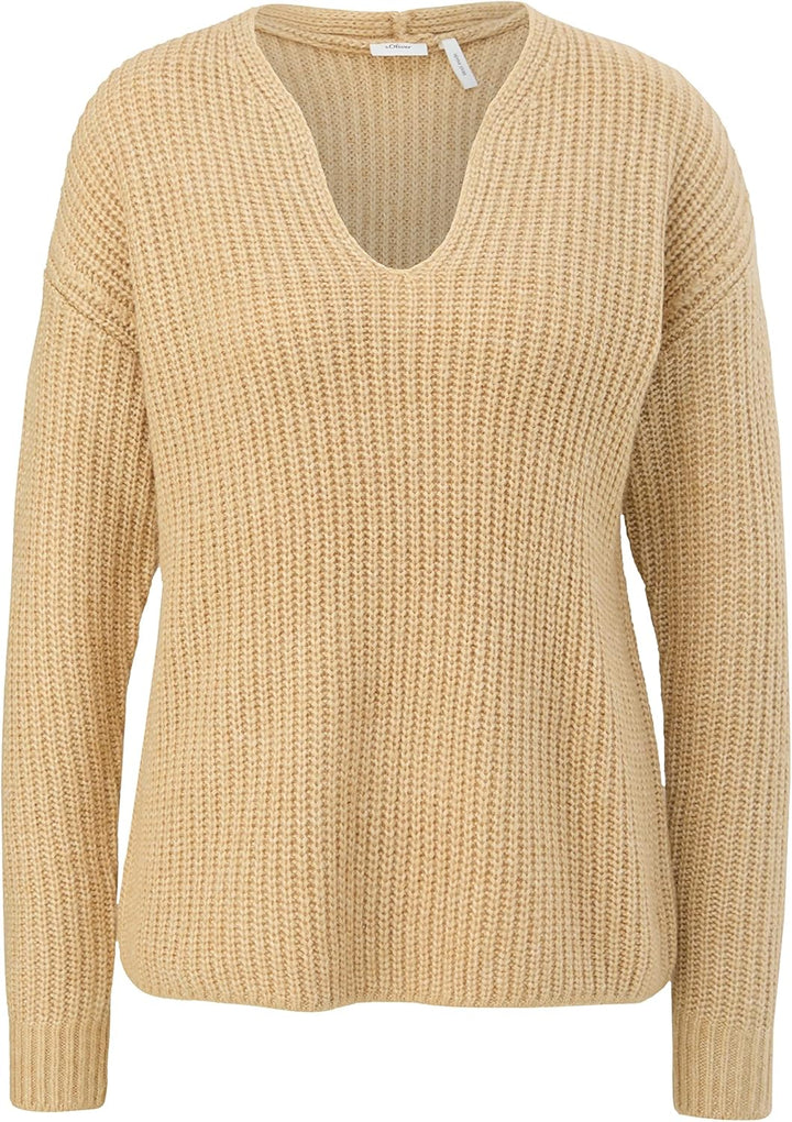 s.Oliver BLACK LABEL Damen Strickpullover XL Braun 8325, XL Braun 8325