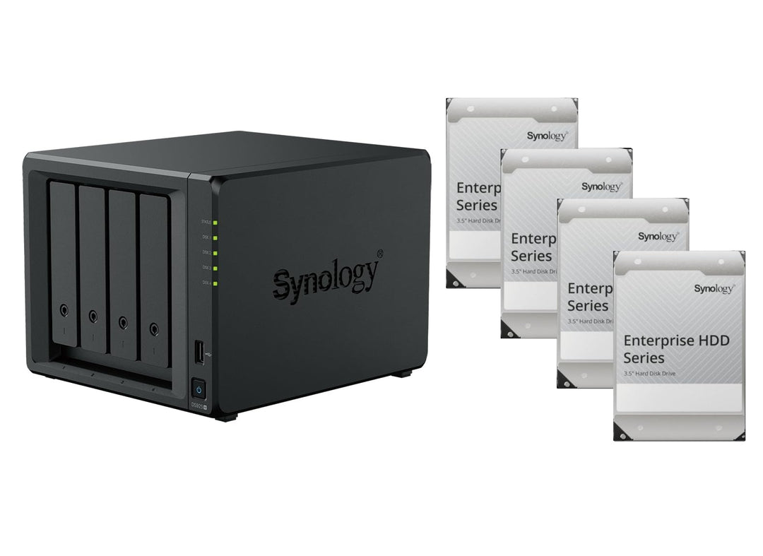 NAS DiskStation DS925+ mit 4X Festplatte 4TB HAT Enterprise und mit 16GB RAM, total: 16 TB 4x 4TB 16