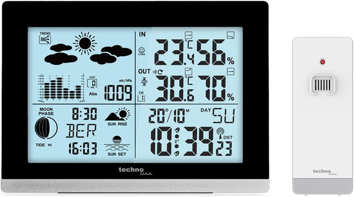 WS6762 Funkwetterstation mit Schutzhülle für den Aussensender Bundle mit Schutzhülle, Bundle mit Sch