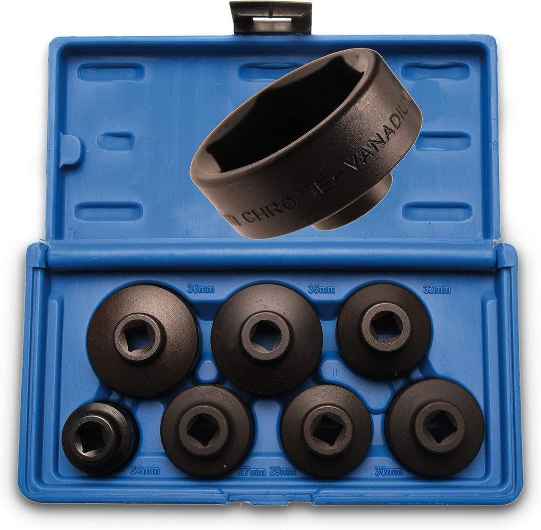 BGS 8377 | Ölfilterschlüssel-Satz | Ø 24 - 38 mm | 7-tlg. 7-tlg. | Satz | Ø 24 - 38 mm, 7-tlg. | Sat