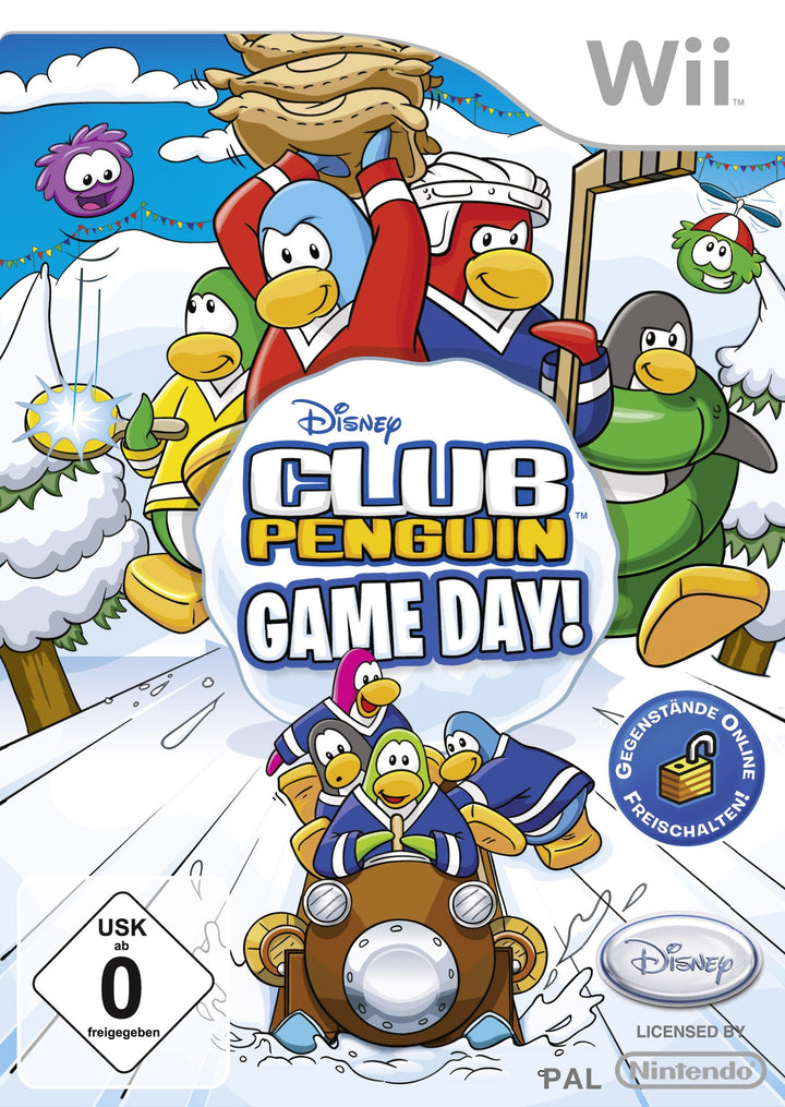 Club Penguin - Game Day! - [Nintendo Wii]