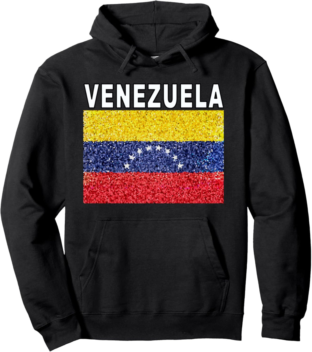 Venezuela Flag Patriotic Venezuelan Art Pullover Hoodie