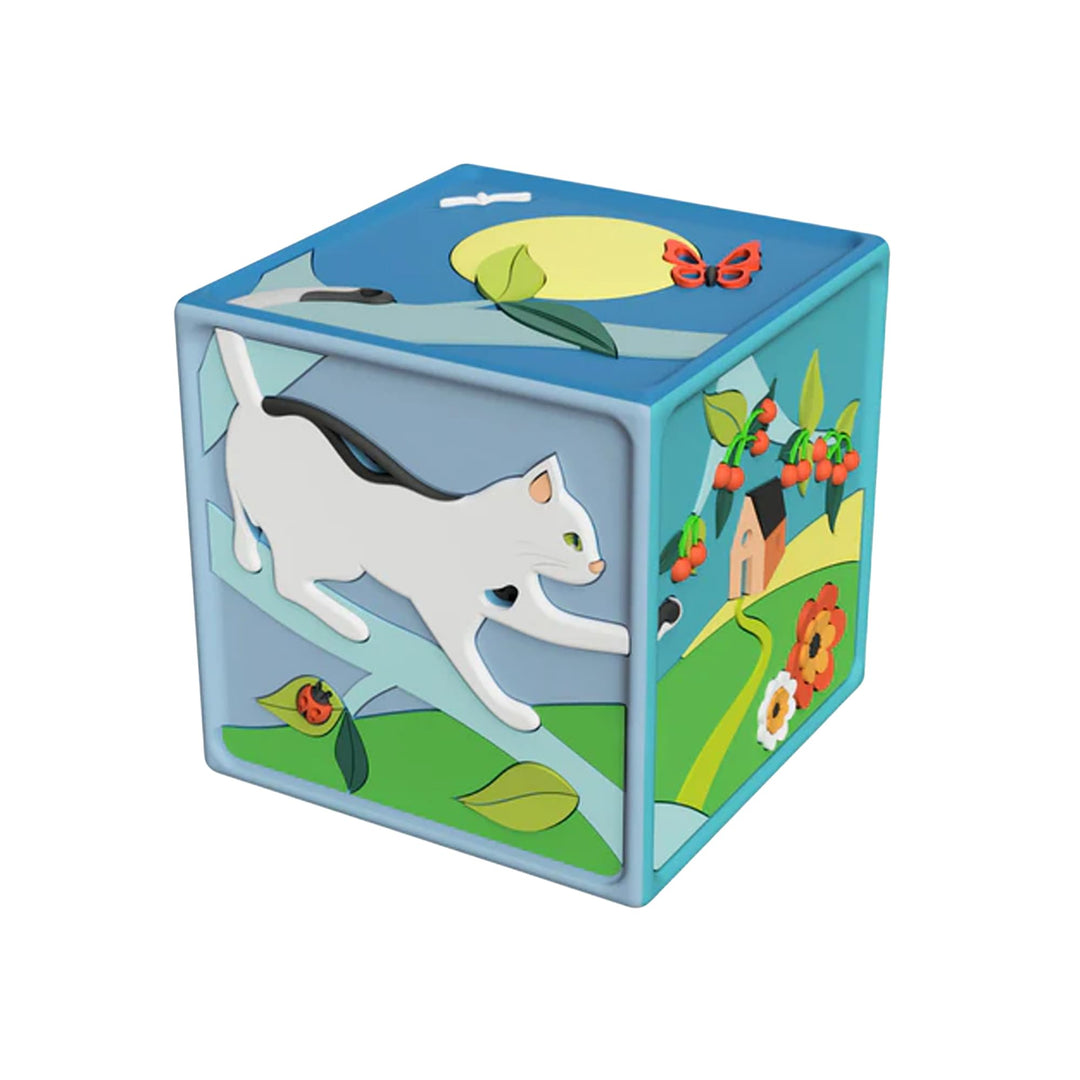 Meine erste Geschichtenbox ab der Geburt – 50 Wiegenlieder und Krabbelspiele, französische Version,