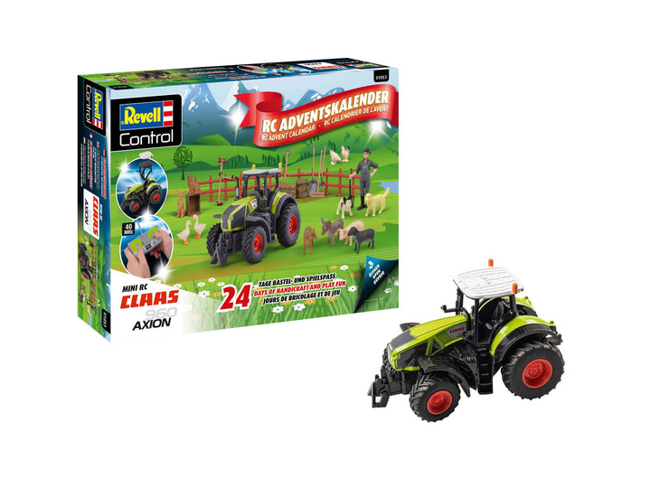 Revell Adventskalender RC Claas 960 Axio I Claas Traktor I Adventskalender zum Selbermachen I Weihna