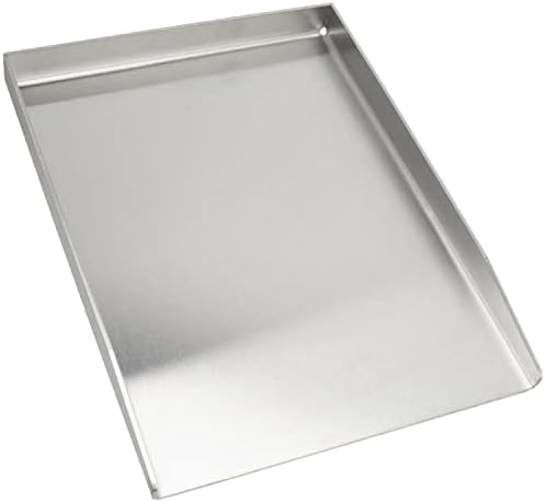 45x30CM Edelstahl Grillplatte, BBQ Plancha Grillschale für Napoleon Rogue (auch mit Heckbrenner), We