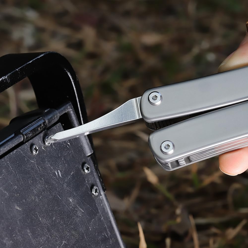Roxon FT09 Build Your Own Multitool Accessory für Flex(3-tlg. Set inkl. Seilschneider & Feile + Line