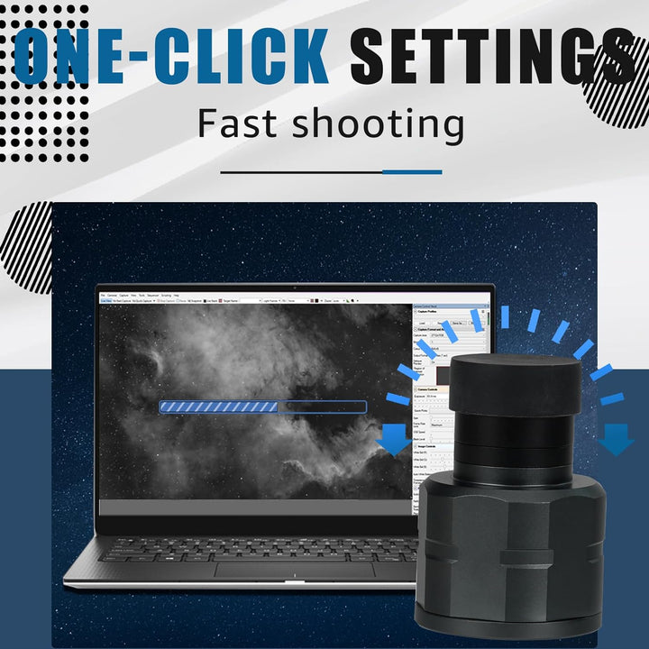 Svbony SV305C Teleskopkamera, 1,25 Zoll Farb IMX662 CMOS USB2.0 Planetenbildkamera, Astronomiekamera