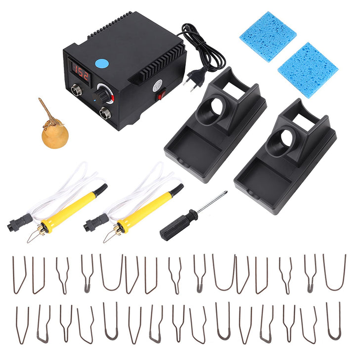 Pyrography Maschine Kit mit 2 Stift und 30 Drahtspitzen, 0-700℃ Einstellbare Temperatur Digitalanzei