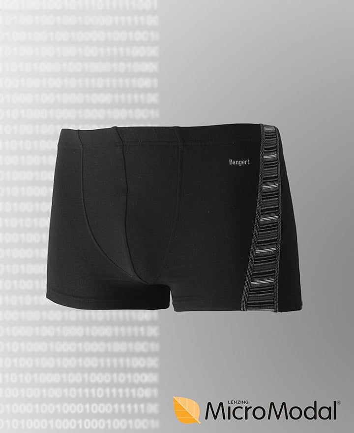 3er Pack Herren Boxershorts Jacob 751 aus Micromodal, M 3x Schwarz
