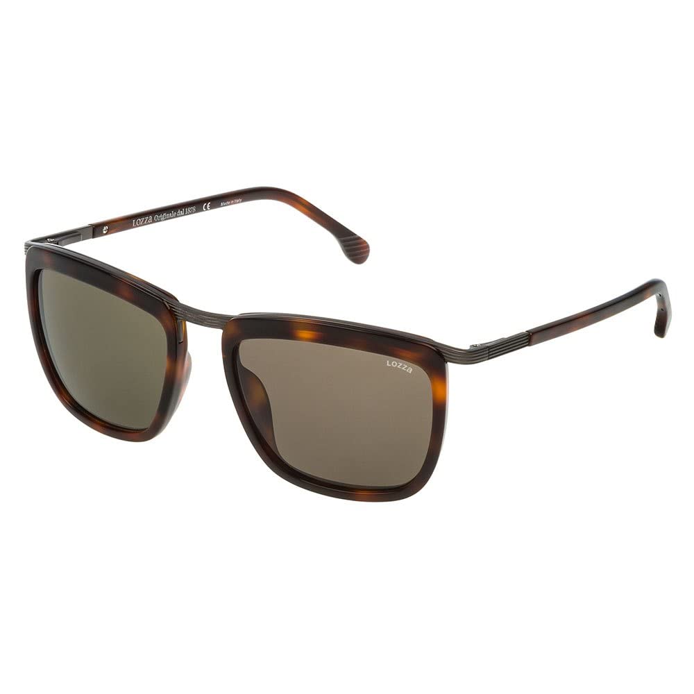 Lozza Unisex S0353764 Sonnenbrille, braun, 55 mm