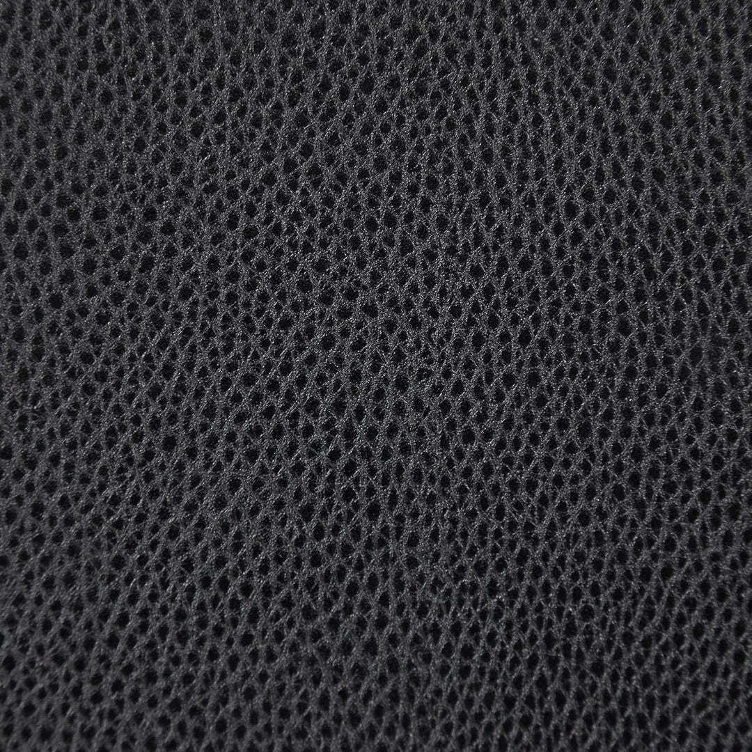 Esszimmerstuhl Schwarz Kunststoff Kunstleder Holzbeine Modern Dakota