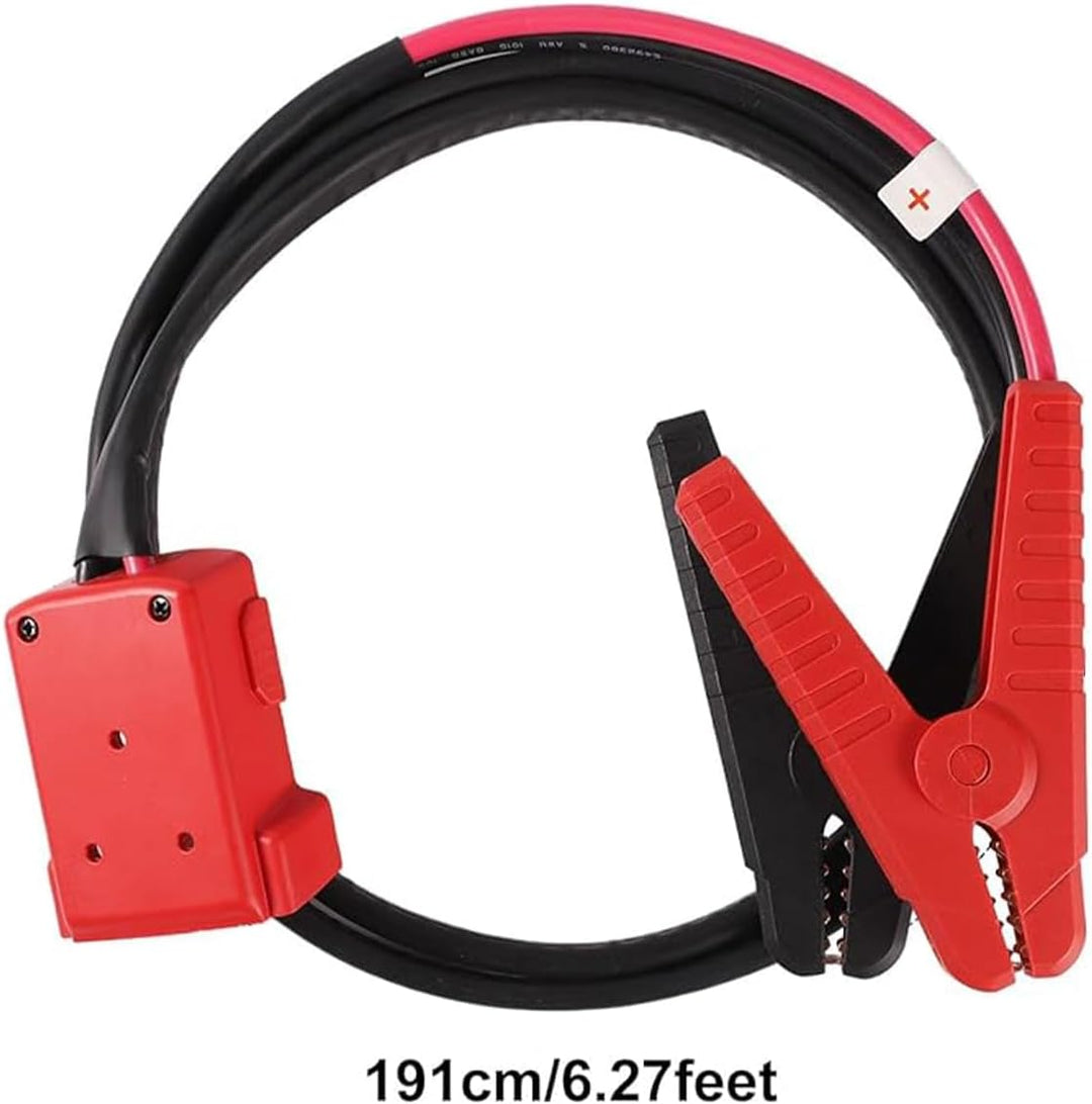 Namvo Starthilfekabel für Milwaukee M18 18-V-Batterie, Kfz-Starthilfekabel, 1,8 m, 8 AWG, für Autos,