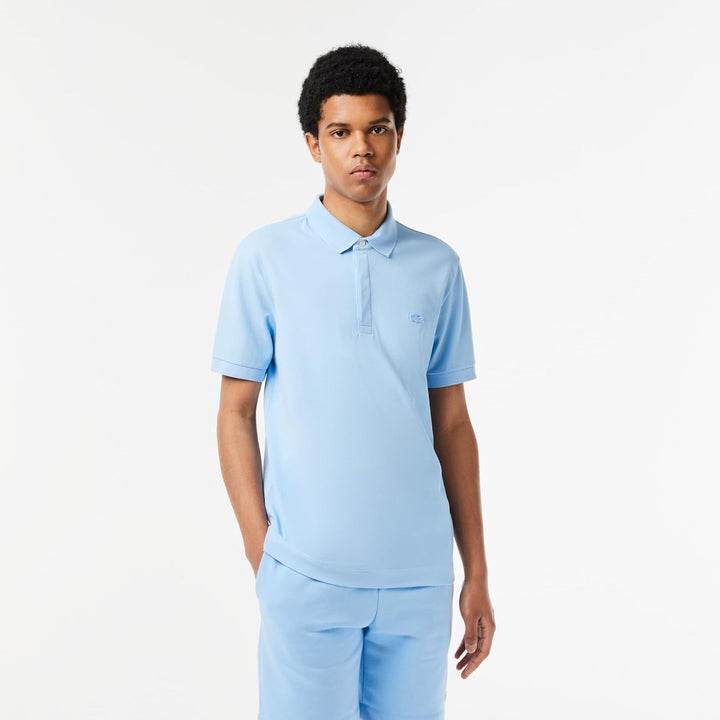 Lacoste Herren Polo-Shirt Kurzarm PH4012, Männer Polo-Hemd,2 Knopf,Slim Fit XS Blau (Panorama), XS B