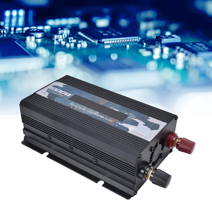 3000 W Reiner Sinus-Wechselrichter DC 12 V auf AC 220 V Multifunktionaler Batteriekonverter für Zuha