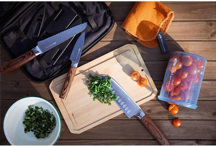 Gsi Outdoors Küchenhelferset Gourmet Backpack Kitchen, Mehrfarbig, 7-teilig, 90106