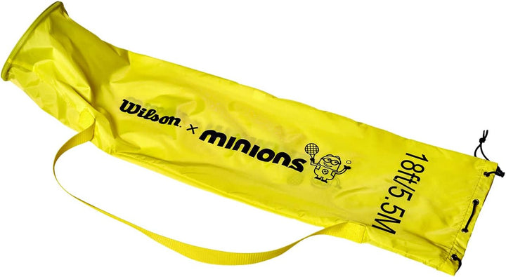 Wilson Tennisnetz Minions Mit Tragetasche, Mit Tragetasche