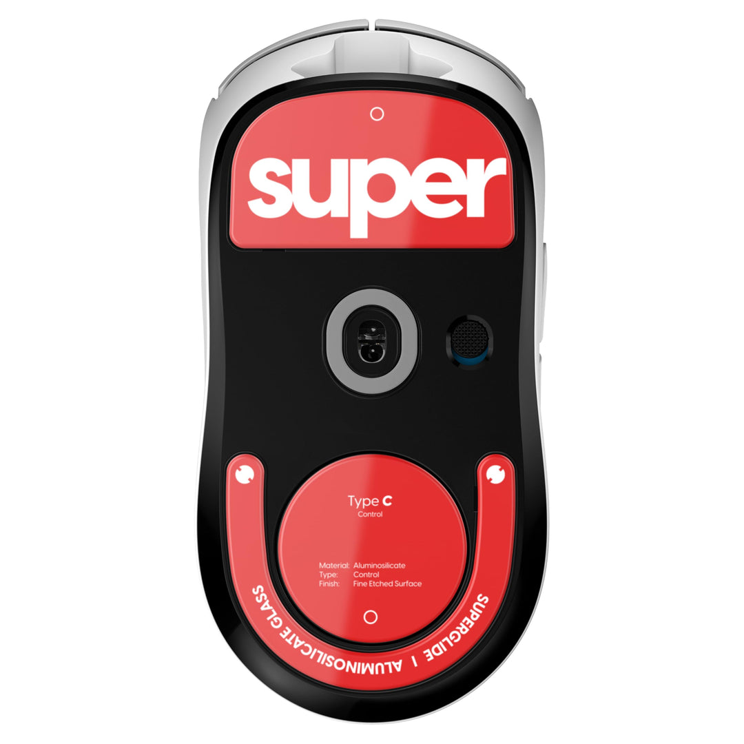 Pulsar Gaming Gears Superglide2 Maus-Pads mit strukturierter Oberfläche mit Geschwindigkeitskontroll
