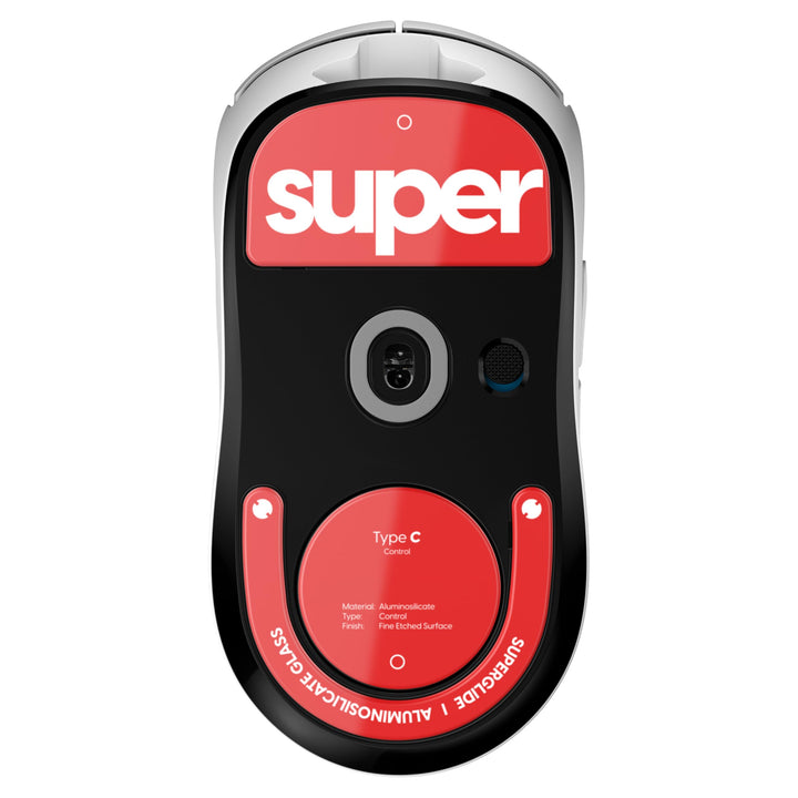 Pulsar Gaming Gears Superglide2 Maus-Pads mit strukturierter Oberfläche mit Geschwindigkeitskontroll