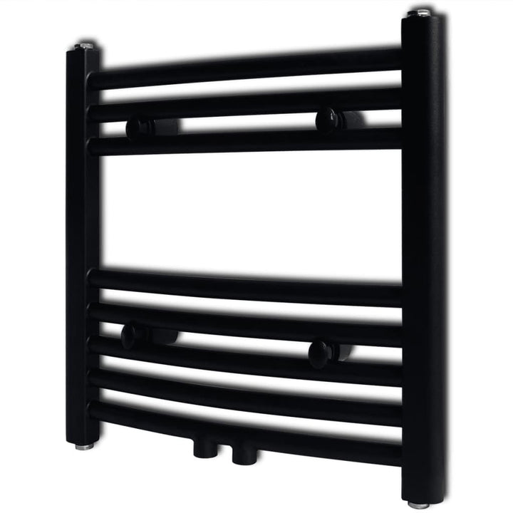 vidaXL Handtuchheizkörper Badheizkörper Handtuchheizer Badheizung 480 x 480 mm Incurvé, Incurvé