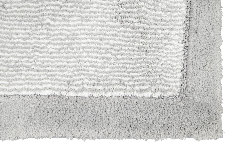 Cawö Home Badteppiche Luxury Home Two-Tone 590 Platin - 76 70x120 cm, 70x120 cm